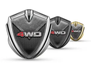 Custom Fender Badge Tuning Style Shiny Emblem